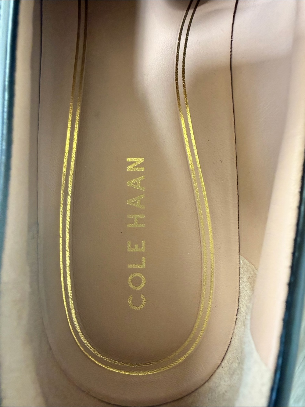 Cole Haan Grand 360 Penny Loafers Black Leather Lug Sole Women’s Size 10B - Picture 4 of 6